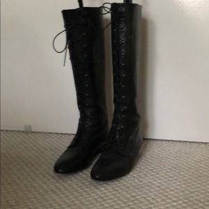Loeffler Randall lace up boots